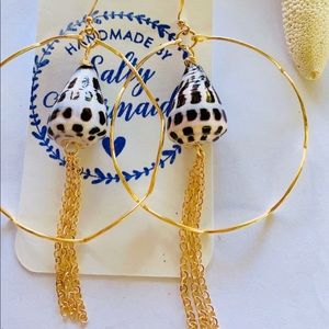 Hebrew Hoop Earrings